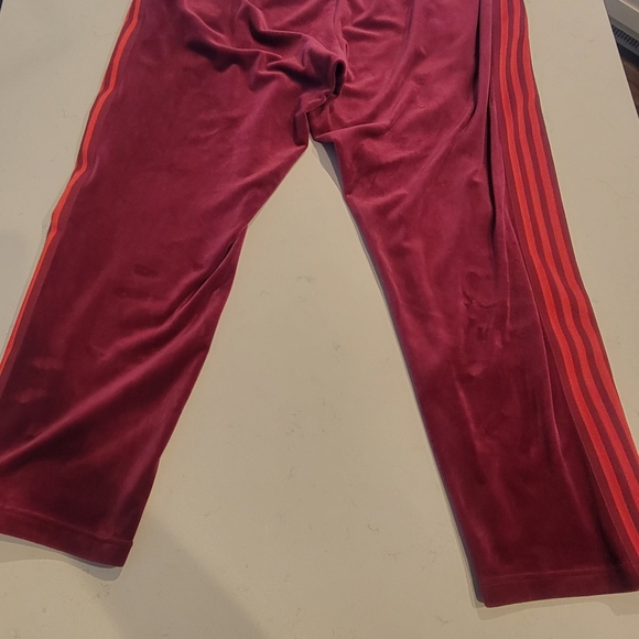 Ivy Park Chery Wood Velour V-Day Track Suite Jacket and Pant Set Gently used 2X - Picture 6 of 14